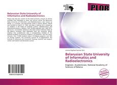 Bookcover of Belarusian State University of Informatics and Radioelectronics