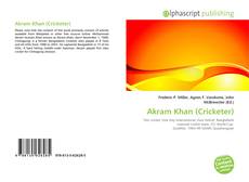 Borítókép a  Akram Khan (Cricketer) - hoz