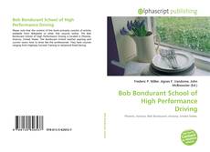 Couverture de Bob Bondurant School of High Performance Driving