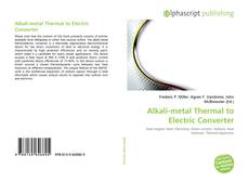 Borítókép a  Alkali-metal Thermal to Electric Converter - hoz