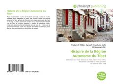 Borítókép a  Histoire de la Région Autonome du Tibet - hoz