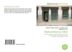 Обложка Malnutrition au Tibet