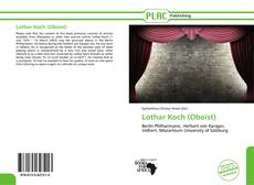 Buchcover von Lothar Koch (Oboist)
