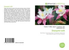Couverture de Dwayne Leik