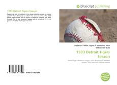 Borítókép a  1933 Detroit Tigers Season - hoz