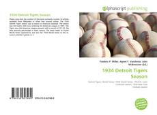Borítókép a  1934 Detroit Tigers Season - hoz