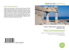 Capa do livro de Elias (commentator) 