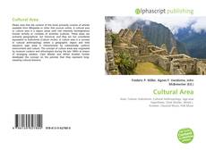Bookcover of Cultural Area