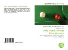 2005 World Snooker Championship的封面