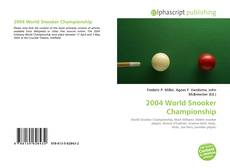 Bookcover of 2004 World Snooker Championship