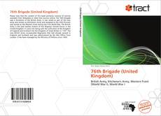 Bookcover of 76th Brigade (United Kingdom)