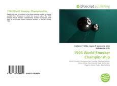 1994 World Snooker Championship的封面