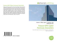 Capa do livro de Future GPX Cyber Formula characters 
