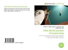 1995 World Snooker Championship的封面