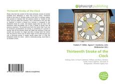 Bookcover of Thirteenth Stroke of the Clock