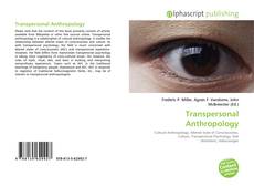 Bookcover of Transpersonal Anthropology