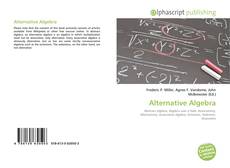 Capa do livro de Alternative Algebra 