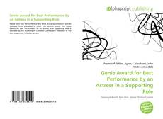 Portada del libro de Genie Award for Best Performance by an Actress in a Supporting Role