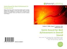 Bookcover of Genie Award for Best Achievement in Overall Sound