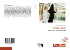 Capa do livro de Family Honor 