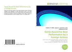 Borítókép a  Genie Award for Best Performance by a Foreign Actress - hoz