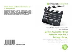 Capa do livro de Genie Award for Best Performance by a Foreign Actor 