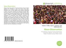 Bookcover of Mass-Observation