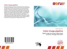 Capa do livro de Color image pipeline 