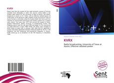 Portada del libro de KVRX