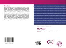 Bookcover of M J Warsi