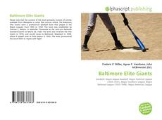 Bookcover of Baltimore Elite Giants