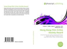 Bookcover of Hong Kong Film Critics Society Award