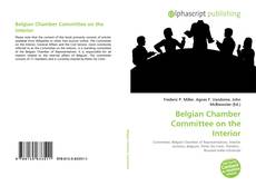 Bookcover of Belgian Chamber Committee on the Interior