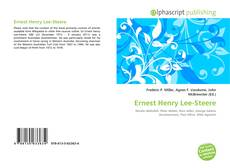 Bookcover of Ernest Henry Lee-Steere