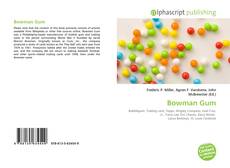 Обложка Bowman Gum