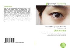 Bookcover of China Brain