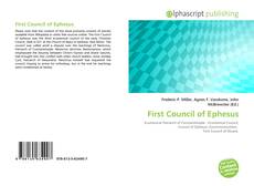 Bookcover of First Council of Ephesus