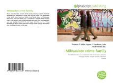 Bookcover of Milwaukee crime family
