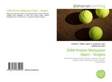 Bookcover of 2009 Proton Malaysian Open – Singles