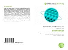 Bookcover of N-universes