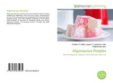 Bookcover of Algonquian Peoples