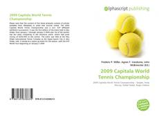 Bookcover of 2009 Capitala World Tennis Championship
