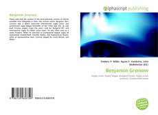 Bookcover of Benjamin Gronow