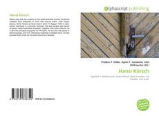 Bookcover of Hansi Kürsch
