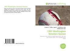 Borítókép a  1951 Washington Senators Season - hoz