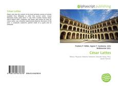 César Lattes kitap kapağı