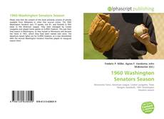 1960 Washington Senators Season kitap kapağı