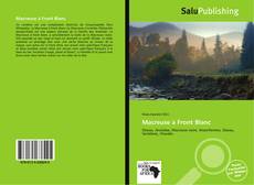 Bookcover of Macreuse à Front Blanc