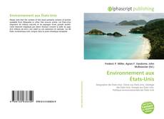 Borítókép a  Environnement aux États-Unis - hoz