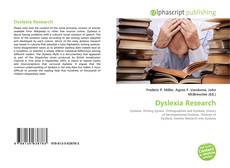 Buchcover von Dyslexia Research